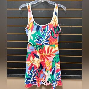 Bailey 44 Sport Tropical Print Skater Dress – Size M